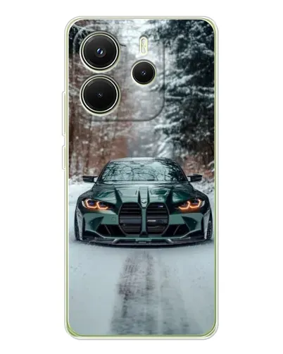 Чехол для Xiaomi Redmi Note 14 4G (Global) с картинкой «BMW в зимнем лесу» Чехол для Xiaomi Redmi Note 14 4G (Global) с картинкой «BMW в зимнем лесу»