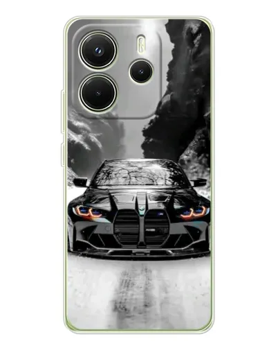 Чехол для Xiaomi Redmi Note 14 4G (Global) с картинкой «BMW — акварельный дрифт» Чехол для Xiaomi Redmi Note 14 4G (Global) с картинкой «BMW — акварельный дрифт»