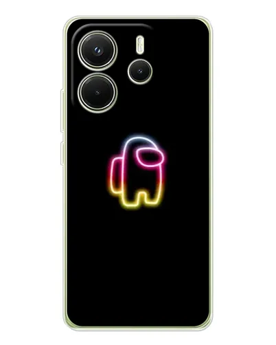 Чехол для Xiaomi Redmi Note 14 4G (Global) с картинкой «Among Us градиент» Чехол для Xiaomi Redmi Note 14 4G (Global) с картинкой «Among Us градиент»