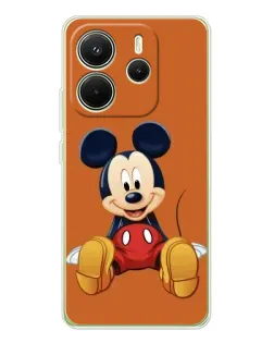 Чохол для Xiaomi Redmi Note 14 4G (Global) з картинкою «Міккі відпочиває»