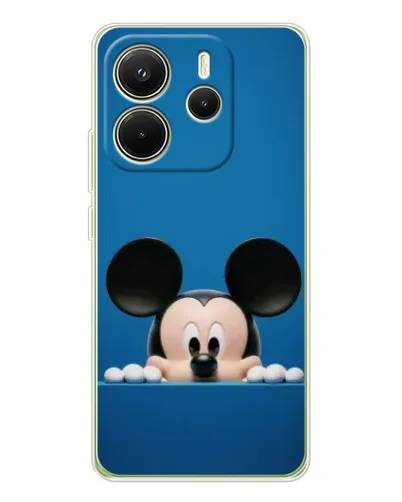 Чохол для Xiaomi Redmi Note 14 4G (Global) з картинкою «Міккі виглядає» Чохол для Xiaomi Redmi Note 14 4G (Global) з картинкою «Міккі виглядає»