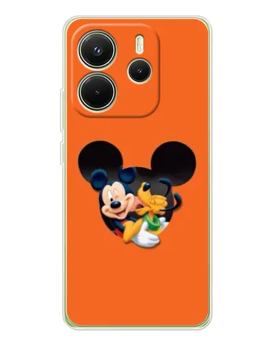Чохол для Xiaomi Redmi Note 14 4G (Global) з картинкою «Серце Міккі Мінні» Чохол для Xiaomi Redmi Note 14 4G (Global) з картинкою «Серце Міккі Мінні»