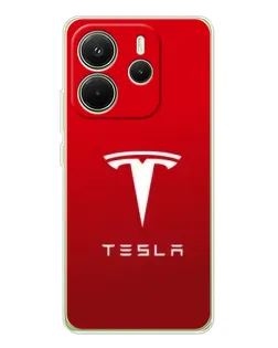 Чехол для Xiaomi Redmi Note 14 4G (Global) с картинкой «Tesla Red Classic» Чехол для Xiaomi Redmi Note 14 4G (Global) с картинкой «Tesla Red Classic»
