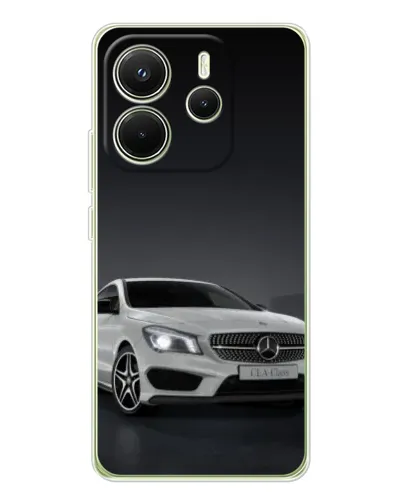 Чехол для Xiaomi Redmi Note 14 4G (Global) с картинкой «Mercedes AMG GT Silver» Чехол для Xiaomi Redmi Note 14 4G (Global) с картинкой «Mercedes AMG GT Silver»