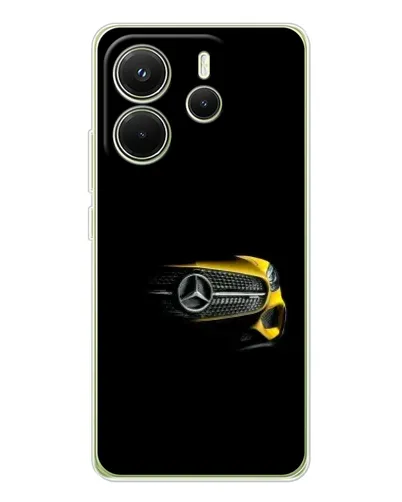 Чехол для Xiaomi Redmi Note 14 4G (Global) с картинкой «Mercedes — ретро стиль» Чехол для Xiaomi Redmi Note 14 4G (Global) с картинкой «Mercedes — ретро стиль»