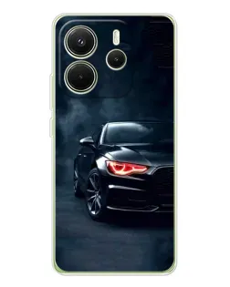 Чехол для Xiaomi Redmi Note 14 4G (Global) с картинкой «Audi — хищный взгляд» Чехол для Xiaomi Redmi Note 14 4G (Global) с картинкой «Audi — хищный взгляд»