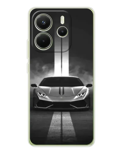 Чохол для Xiaomi Redmi Note 14 4G (Global) з картинкою «Lamborghini симетрія доріг» Чохол для Xiaomi Redmi Note 14 4G (Global) з картинкою «Lamborghini симетрія доріг»