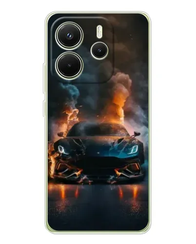 Чохол для Xiaomi Redmi Note 14 4G (Global) з картинкою «Lamborghini димна естетика» Чохол для Xiaomi Redmi Note 14 4G (Global) з картинкою «Lamborghini димна естетика»