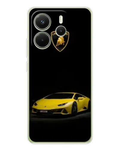 Чохол для Xiaomi Redmi Note 14 4G (Global) з картинкою «Lamborghini жовтий акцент» Чохол для Xiaomi Redmi Note 14 4G (Global) з картинкою «Lamborghini жовтий акцент»