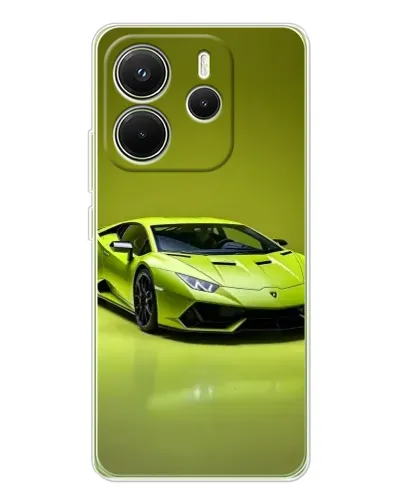 Чохол для Xiaomi Redmi Note 14 4G (Global) з картинкою «Салатовий Lamborghini Huracan» Чохол для Xiaomi Redmi Note 14 4G (Global) з картинкою «Салатовий Lamborghini Huracan»