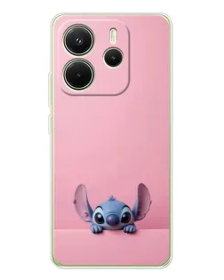 Чехол для Xiaomi Redmi Note 14 4G (Global) с картинкой «Stitch выглядывает» Чехол для Xiaomi Redmi Note 14 4G (Global) с картинкой «Stitch выглядывает»
