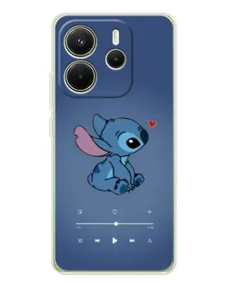 Чехол для Xiaomi Redmi Note 14 4G (Global) с картинкой «Музыкальный Stitch» Чехол для Xiaomi Redmi Note 14 4G (Global) с картинкой «Музыкальный Stitch»