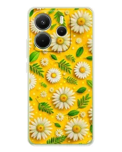 Чехол для Xiaomi Redmi Note 14 4G (Global) с картинкой «Ромашковое солнце» Чехол для Xiaomi Redmi Note 14 4G (Global) с картинкой «Ромашковое солнце»
