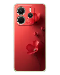 Чехол для Xiaomi Redmi Note 14 4G (Global) с картинкой «Маковые соцветия» Чехол для Xiaomi Redmi Note 14 4G (Global) с картинкой «Маковые соцветия»