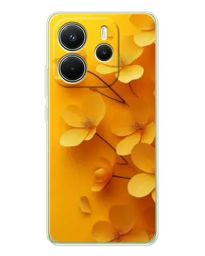 Чехол для Xiaomi Redmi Note 14 4G (Global) с картинкой «Золотые лепестки» Чехол для Xiaomi Redmi Note 14 4G (Global) с картинкой «Золотые лепестки»