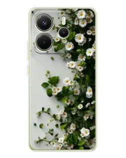 Чехол для Xiaomi Redmi Note 14 4G (Global) с картинкой «Ветка мелких белых цветов» Чехол для Xiaomi Redmi Note 14 4G (Global) с картинкой «Ветка мелких белых цветов»