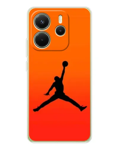 Чехол для Xiaomi Redmi Note 14 4G (EU) с картинкой «Jordan Sunset»