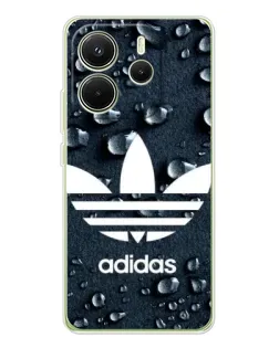 Чехол для Xiaomi Redmi Note 14 4G (EU) с картинкой «Adidas Trefoil Blue»