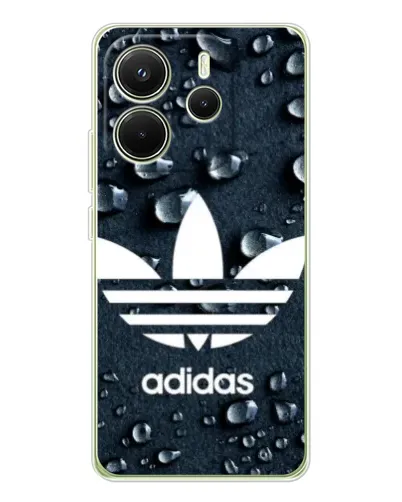 Чехол для Xiaomi Redmi Note 14 4G (EU) с картинкой «Adidas Trefoil Blue» Чехол для Xiaomi Redmi Note 14 4G (EU) с картинкой «Adidas Trefoil Blue»