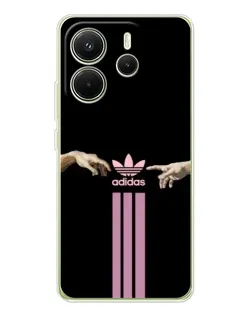 Чехол для Xiaomi Redmi Note 14 4G (EU) с картинкой «Adidas Hands»