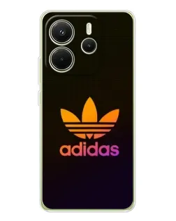 Чехол для Xiaomi Redmi Note 14 4G (EU) с картинкой «Градиент Adidas»