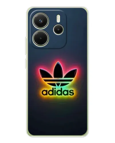 Чехол для Xiaomi Redmi Note 14 4G (EU) с картинкой «Неоновый Adidas» Чехол для Xiaomi Redmi Note 14 4G (EU) с картинкой «Неоновый Adidas»