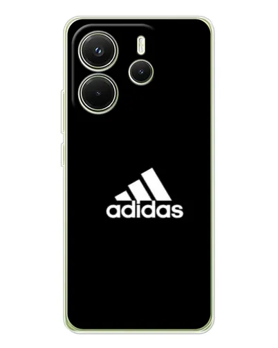 Чехол для Xiaomi Redmi Note 14 4G (EU) с картинкой «Черная классика Adidas» Чехол для Xiaomi Redmi Note 14 4G (EU) с картинкой «Черная классика Adidas»