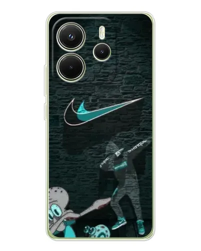 Чехол для Xiaomi Redmi Note 14 4G (EU) с картинкой «Спортивный арт Nike» Чехол для Xiaomi Redmi Note 14 4G (EU) с картинкой «Спортивный арт Nike»