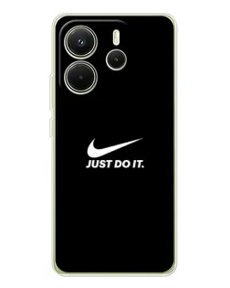 Чехол для Xiaomi Redmi Note 14 4G (EU) с картинкой «Минимализм от Nike» Чехол для Xiaomi Redmi Note 14 4G (EU) с картинкой «Минимализм от Nike»
