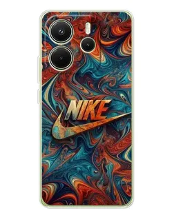 Чехол для Xiaomi Redmi Note 14 4G (EU) с картинкой «Nike в абстракции» Чехол для Xiaomi Redmi Note 14 4G (EU) с картинкой «Nike в абстракции»