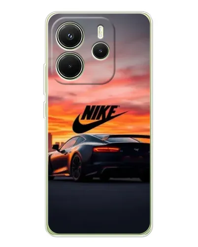 Чехол для Xiaomi Redmi Note 14 4G (EU) с картинкой «Nike и суперкар» Чехол для Xiaomi Redmi Note 14 4G (EU) с картинкой «Nike и суперкар»