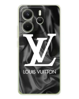 Чохол для Xiaomi Redmi Note 14 4G (EU) з картинкою «Шовковий Louis Vuitton»