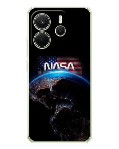 Чехол для Xiaomi Redmi Note 14 4G (EU) с картинкой «Земля из космоса NASA» Чехол для Xiaomi Redmi Note 14 4G (EU) с картинкой «Земля из космоса NASA»