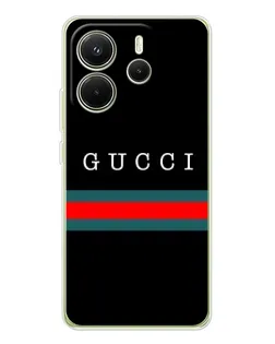 Чехол для Xiaomi Redmi Note 14 4G (EU) с картинкой «Gucci — красный пояс» Чехол для Xiaomi Redmi Note 14 4G (EU) с картинкой «Gucci — красный пояс»