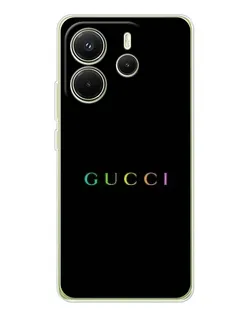 Чехол для Xiaomi Redmi Note 14 4G (EU) с картинкой «Gucci — неоновый минимализм» Чехол для Xiaomi Redmi Note 14 4G (EU) с картинкой «Gucci — неоновый минимализм»