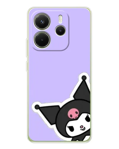 Чехол для Xiaomi Redmi Note 14 4G (EU) с картинкой «Забавная Kuromi»