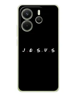 Чохол для Xiaomi Redmi Note 14 4G (EU) з картинкою «Крапки віри J.E.S.U.S.»