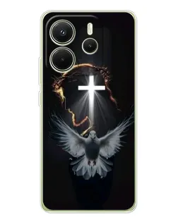Чохол для Xiaomi Redmi Note 14 4G (EU) з картинкою «Голуб та Світло»