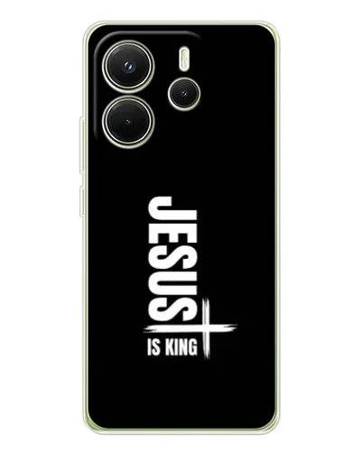 Чехол для Xiaomi Redmi Note 14 4G (EU) с картинкой «Вертикаль веры Jesus» Чехол для Xiaomi Redmi Note 14 4G (EU) с картинкой «Вертикаль веры Jesus»