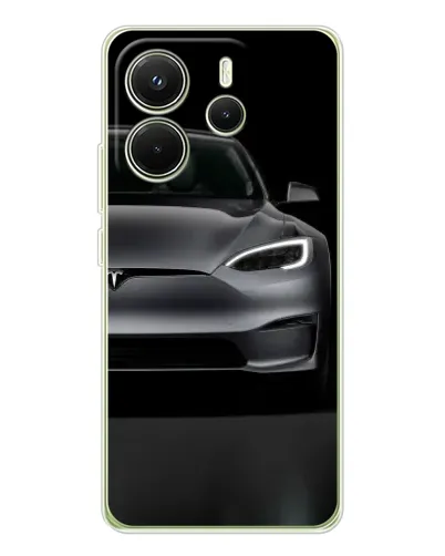 Чохол для Xiaomi Redmi Note 14 4G (EU) з картинкою «Tesla Model S Look» Чохол для Xiaomi Redmi Note 14 4G (EU) з картинкою «Tesla Model S Look»