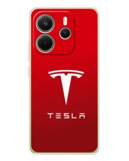 Чохол для Xiaomi Redmi Note 14 4G (EU) з картинкою «Tesla Red Classic»