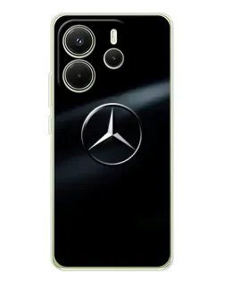 Чехол для Xiaomi Redmi Note 14 4G (EU) с картинкой «Mercedes на металле» Чехол для Xiaomi Redmi Note 14 4G (EU) с картинкой «Mercedes на металле»