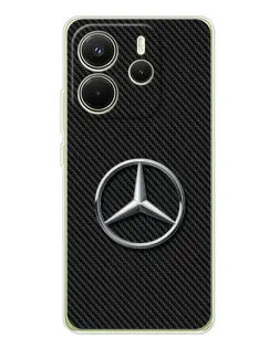 Чехол для Xiaomi Redmi Note 14 4G (EU) с картинкой «Карбоновый Mercedes стиль» Чехол для Xiaomi Redmi Note 14 4G (EU) с картинкой «Карбоновый Mercedes стиль»