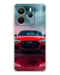Чехол для Xiaomi Redmi Note 14 4G (EU) с картинкой «Audi RS — красный стиль» Чехол для Xiaomi Redmi Note 14 4G (EU) с картинкой «Audi RS — красный стиль»