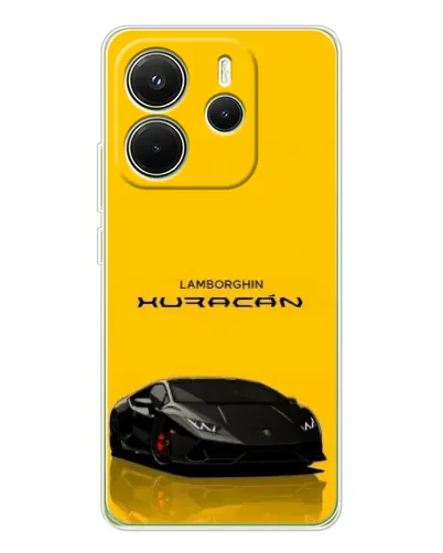 Чехол для Xiaomi Redmi Note 14 4G (EU) с картинкой «Lamborghini Huracan черный» Чехол для Xiaomi Redmi Note 14 4G (EU) с картинкой «Lamborghini Huracan черный»