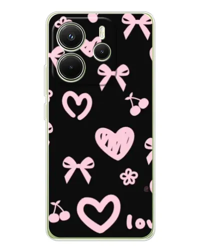 Чехол для Xiaomi Redmi Note 14 4G (EU) с картинкой «Сатиновый бант» Чехол для Xiaomi Redmi Note 14 4G (EU) с картинкой «Сатиновый бант»