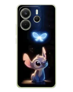 Чехол для Xiaomi Redmi Note 14 4G (EU) с картинкой «Сияющий Стич» Чехол для Xiaomi Redmi Note 14 4G (EU) с картинкой «Сияющий Стич»