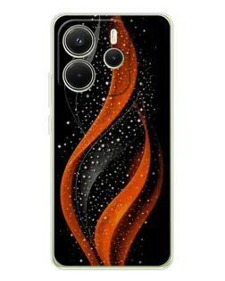 Чехол для Xiaomi Redmi Note 14 4G (EU) с картинкой «Огненная звездная волна» Чехол для Xiaomi Redmi Note 14 4G (EU) с картинкой «Огненная звездная волна»