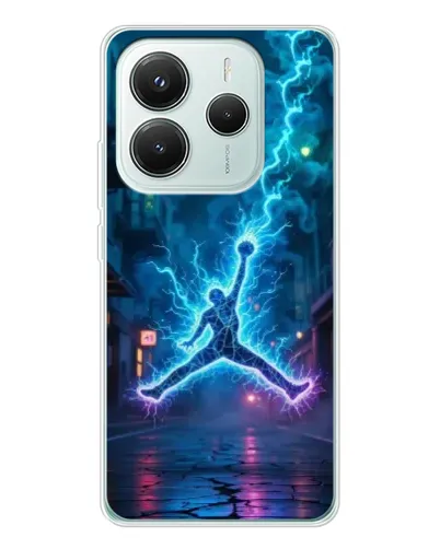 Чехол для Xiaomi Redmi Note 14 5G с картинкой «Jordan Gold Jumpman» Чехол для Xiaomi Redmi Note 14 5G с картинкой «Jordan Gold Jumpman»