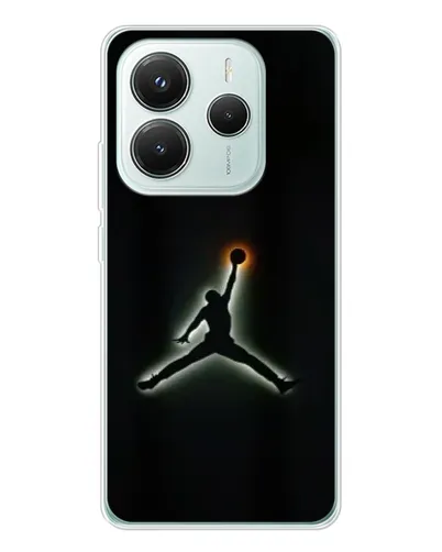Чехол для Xiaomi Redmi Note 14 5G с картинкой «Jordan Gradient Logo» Чехол для Xiaomi Redmi Note 14 5G с картинкой «Jordan Gradient Logo»